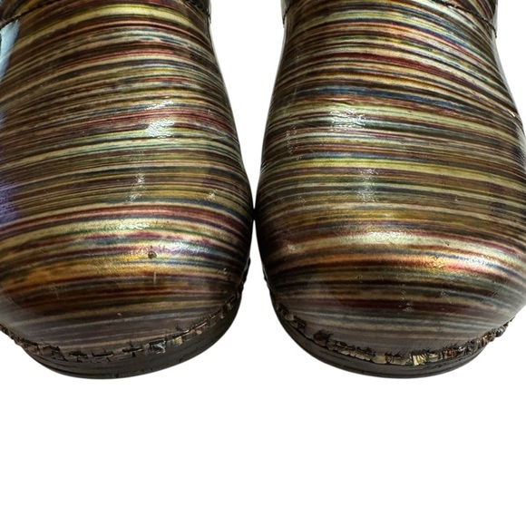 Dansko Women’s Multicolor Patent Leather Professional Clogs Size 37 (US 6.5-7) - Picture 10 of 10